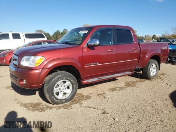 ✅ 2006 Toyota Tundra SR5 • VIN: 5TBDT44166S536372 • Lot: 85394165. Listed on Copart with 176,108 mi. Free auction sales archive from the USA and detailed vehicle history report at DreamBid. Image 1.