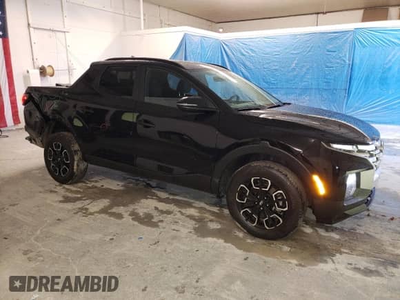 2024 Hyundai Santa Cruz SEL with VIN 5NTJC4AE9RH078971, listed as a Copart auction lot 80825484 with 15,459 mi miles and Salvage title. Bid and sale history available at DreamBid. Image 4.