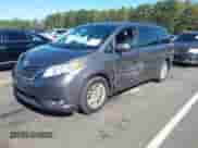 2011 Toyota Sienna XLE AAS with VIN 5TDYK3DC5BS140466, listed as a IAAI auction lot 43460456 with 135,420 mi miles and . Bid and sale history available at DreamBid. Image 2.