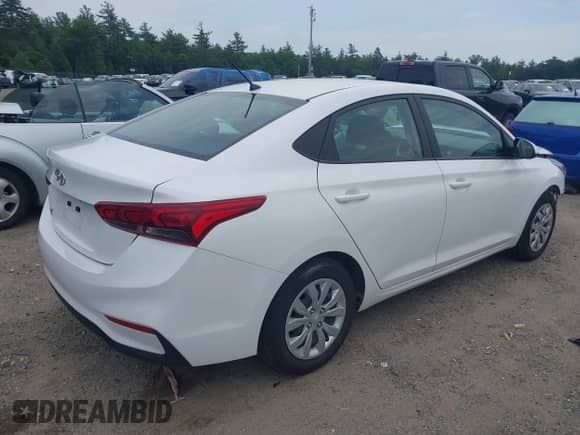 2021 Hyundai Accent SE with VIN 3KPC24A61ME149788, listed as a IAAI auction lot 42483133 with 60,024 mi miles and . Bid and sale history available at DreamBid. Image 4.
