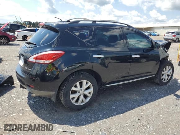 ✅ 2012 Nissan Murano SL • VIN: JN8AZ1MW9CW204400 • Lot: 71464985. Listed on Copart with 176,748 mi. Free auction sales archive from the USA and detailed vehicle history report at DreamBid. Image 3.