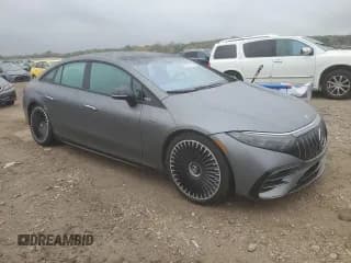 ✅ 2023 Mercedes-Benz EQS AMG • VIN: W1KCG5FB7PA024370 • Lot: 90265675. Listed on Copart with 46,160 mi. Free auction sales archive from the USA and detailed vehicle history report at DreamBid. Image 4.