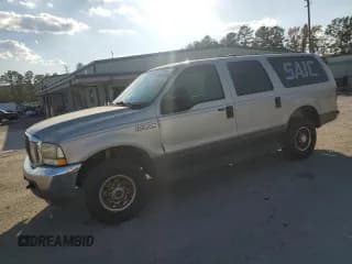 ✅ 2003 Ford Excursion XLT • VIN: 1FMNU41S83EA49547 • Лот: 77153684. Опубликован ранее на Copart с пробегом Не указан. Бесплатный доступ к архиву аукционных продаж из США и подробный отчёт об истории автомобиля на DreamBid. Изображение 1.