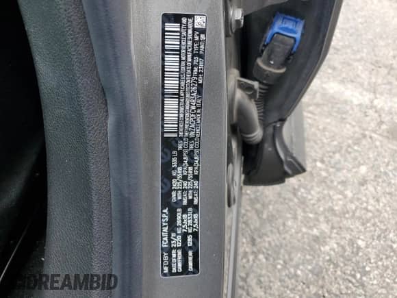 2024 Dodge Hornet R/T z VIN ZACPDFCW4R3A26279, wystawiony jako Copart lot #55954045 z przebiegiem 25 965 mil mil oraz Szkoda całkowita • Salvage title. Historia ofert i sprzedaży dostępna na DreamBid. Obrazek 13.