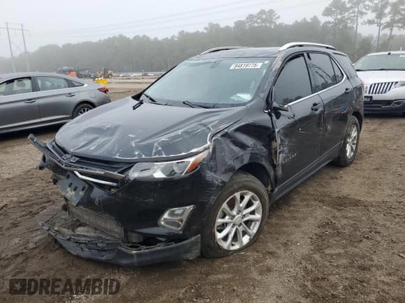 ✅ 2018 Chevrolet Equinox LT • VIN: 2GNAXJEV0J6336855 • Лот: 84819775. Опубликован ранее на Copart с пробегом Не указан. Бесплатный доступ к архиву аукционных продаж из США и подробный отчёт об истории автомобиля на DreamBid. Изображение 1.
