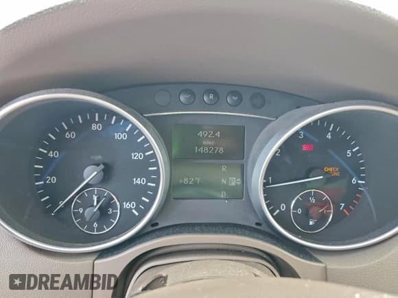 ✅ 2007 Mercedes-Benz M 350 • VIN: 4JGBB86E97A218474 • Lot: 96113145. Listed on Copart with 148,278 mi. Free auction sales archive from the USA and detailed vehicle history report at DreamBid. Image 9.