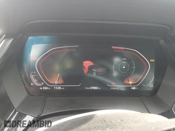 ✅ 2019 BMW Z4 sDrive30i • VIN: WBAHF3C5XKWW46993 • Lot: 38802064. Listed on Copart with 47,892 mi. Free auction sales archive from the USA and detailed vehicle history report at DreamBid. Image 9.