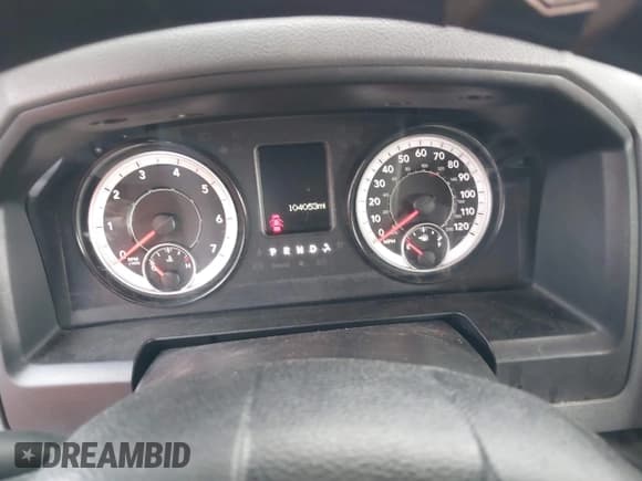 ✅ 2019 Ram 1500 Tradesman • VIN: 1C6RR6FG7KS630276 • Lot: 43049405. Listed on IAAI with 104,053 mi. Free auction sales archive from the USA and detailed vehicle history report at DreamBid. Image 7.