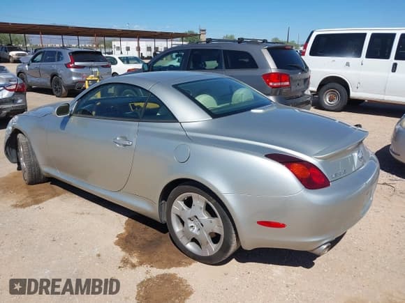 ✅ 2002 Lexus SC 430 • VIN: JTHFN48Y520012854 • Lot: 40255538. Listed on IAAI with 109,360 mi. Free auction sales archive from the USA and detailed vehicle history report at DreamBid. Image 3.