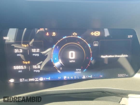 2023 Chevrolet Colorado 4WD ZR2 с VIN 1GCPTFEK2P1230663, выставлен на аукционе Copart как лот 42185015 с пробегом 5 927 миль миль и Списание • Salvage title. История ставок и продаж доступна на DreamBid. Изображение 9.