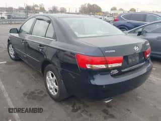 2006 Hyundai Sonata GLS with VIN 5NPEU46F66H141955, listed as a IAAI auction lot 41893857 with 143,502 mi miles and . Bid and sale history available at DreamBid. Image 3.