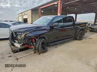 ✅ 2024 Toyota Tundra TRD Pro Hybrid • VIN: 5TFPC5DB4RX058714 • Lot: 95524305. Listed on Copart with 18,493 mi. Free auction sales archive from the USA and detailed vehicle history report at DreamBid. Image 1.