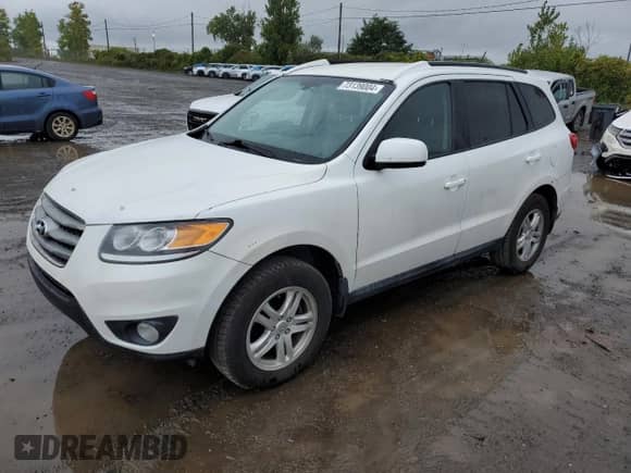 2012 Hyundai Santa Fe GLS z VIN 5XYZGDAG3CG166338, wystawiony jako Copart lot #73139004 z przebiegiem 124 377 mil mil oraz Czysty tytuł • Clean title. Historia ofert i sprzedaży dostępna na DreamBid. Obrazek 1.