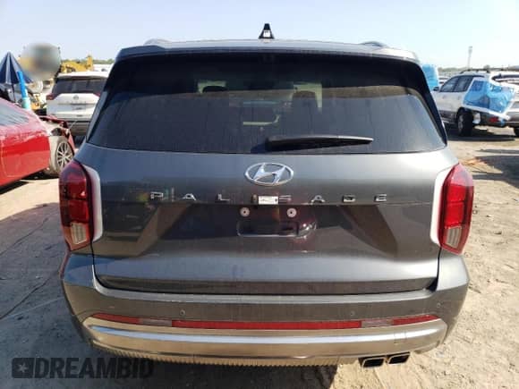 2025 Hyundai Palisade Calligraphy z VIN KM8R74GE8SU853166, wystawiony jako Copart lot #52891185 z przebiegiem 49 mil mil oraz Szkoda całkowita • Salvage title. Historia ofert i sprzedaży dostępna na DreamBid. Obrazek 6.