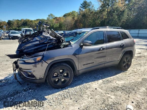 ✅ 2019 Jeep Cherokee Altitude • VIN: 1C4PJLLBXKD454083 • Lot: 91502085. Listed on Copart with Not provided. Free auction sales archive from the USA and detailed vehicle history report at DreamBid. Image 1.