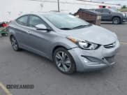 ✅ 2014 Hyundai Elantra SE • VIN: KMHDH4AEXEU105152 • Lot: 42531198. Listed on IAAI with 120,373 mi. Free auction sales archive from the USA and detailed vehicle history report at DreamBid. Image 1.