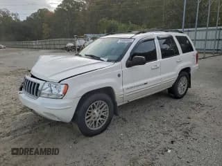✅ 2004 Jeep Grand Cherokee Limited • VIN: 1J4GW58NX4C356531 • Lot: 94060665. Listed on Copart with 146,660 mi. Free auction sales archive from the USA and detailed vehicle history report at DreamBid. Image 1.