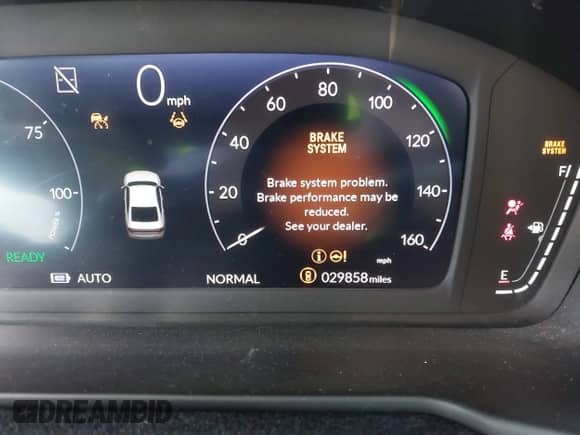 2023 Honda Accord EX-L with VIN 1HGCY2F60PA012071, listed as a IAAI auction lot 42005500 with 29,858 mi miles and . Bid and sale history available at DreamBid. Image 7.