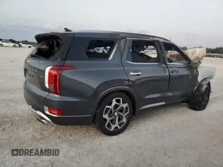 ✅ 2022 Hyundai Palisade Calligraphy • VIN: KM8R7DHE4NU339334 • Лот: 80033344. Опубликован ранее на Copart с пробегом Не указан. Бесплатный доступ к архиву аукционных продаж из США и подробный отчёт об истории автомобиля на DreamBid. Изображение 3.