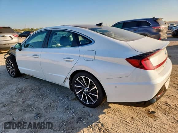 2021 Hyundai Sonata Limited с VIN 5NPEH4J28MH101575, выставлен на аукционе Copart как лот 82009265 с пробегом Не указан миль и Списание • Salvage title. История ставок и продаж доступна на DreamBid. Изображение 2.