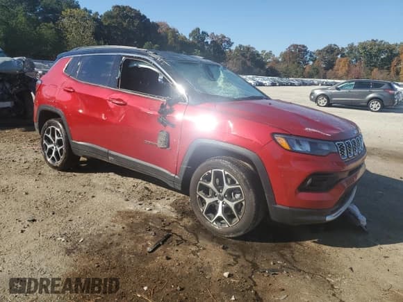 ✅ 2025 Jeep Compass Limited • VIN: 3C4NJDCN9ST600796 • Лот: 91877285. Опубликован ранее на Copart с пробегом 8 973 миль. Бесплатный доступ к архиву аукционных продаж из США и подробный отчёт об истории автомобиля на DreamBid. Изображение 4.