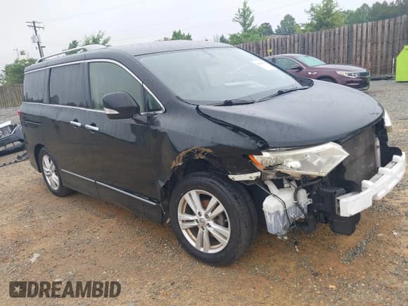 ✅ 2012 Nissan Quest SV • VIN: JN8AE2KP0C9048856 • Lot: 42529473. Listed on IAAI with Not provided. Free auction sales archive from the USA and detailed vehicle history report at DreamBid. Image 1.