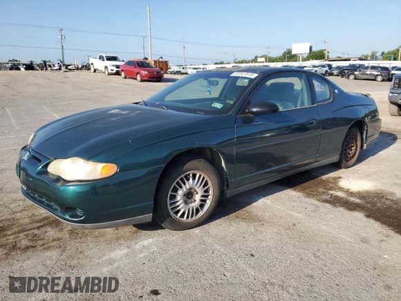 ✅ 2001 Chevrolet Monte Carlo LS • VIN: 2G1WW12E019147118 • Lot: 65547515. Listed on Copart with 108,925 mi. Free auction sales archive from the USA and detailed vehicle history report at DreamBid. Image 1.