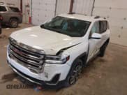 ✅ 2021 GMC Acadia SLE • VIN: 1GKKNRLS6MZ182496 • Lot: 43521990. Listed on IAAI with 36,751 mi. Free auction sales archive from the USA and detailed vehicle history report at DreamBid. Image 2.