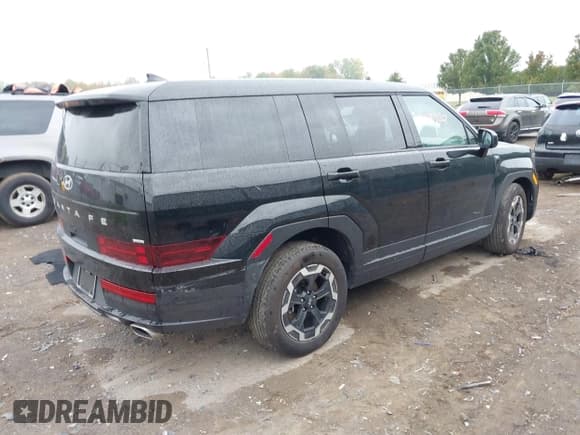 ✅ 2025 Hyundai Santa Fe SE • VIN: 5NMP1DGL4SH069747 • Lot: 43299120. Listed on IAAI with 4,669 mi. Free auction sales archive from the USA and detailed vehicle history report at DreamBid. Image 4.