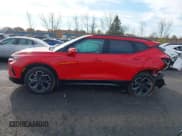 ✅ 2020 Chevrolet Blazer RS • VIN: 3GNKBERS0LS632473 • Lot: 43620262. Listed on IAAI with 81,340 mi. Free auction sales archive from the USA and detailed vehicle history report at DreamBid. Image 14.