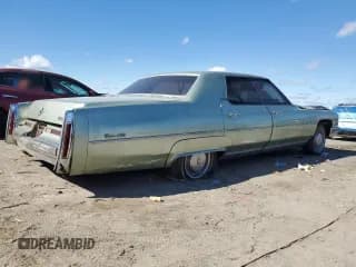 ✅ 1974 Cadillac DeVille • VIN: 6D49R4Q224803 • Lot: 90355995. Wystawiony na Copart z przebiegiem 95 660 mil. Bezpłatny archiwum sprzedaży aukcyjnych z USA i szczegółowy raport historii pojazdu na DreamBid. Zdjęcie 3.