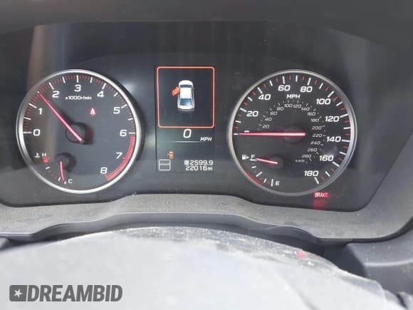 ✅ 2022 Subaru WRX • VIN: JF1VBAA68N9007537 • Lot: 42320771. Listed on IAAI with 22,016 mi. Free auction sales archive from the USA and detailed vehicle history report at DreamBid. Image 7.