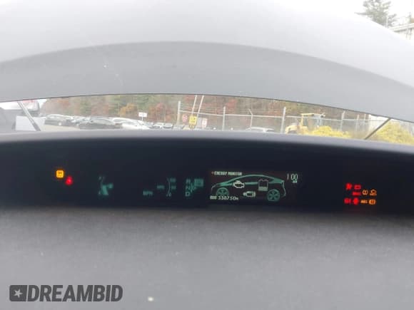 ✅ 2011 Toyota Prius I • VIN: JTDKN3DU2B0319296 • Lot: 43571288. Listed on IAAI with 338,750 mi. Free auction sales archive from the USA and detailed vehicle history report at DreamBid. Image 7.