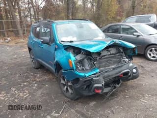 ✅ 2021 Jeep Renegade Trailhawk • VIN: ZACNJDC12MPN32538 • Lot: 43686690. Listed on IAAI with 58,803 mi. Free auction sales archive from the USA and detailed vehicle history report at DreamBid. Image 1.