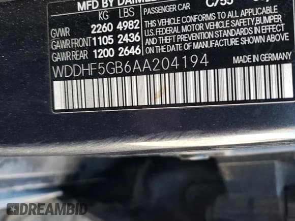 ✅ 2010 Mercedes-Benz E 350 Luxury • VIN: WDDHF5GB6AA204194 • Лот: 87278035. Опубликован ранее на Copart с пробегом 160 846 миль. Бесплатный доступ к архиву аукционных продаж из США и подробный отчёт об истории автомобиля на DreamBid. Изображение 12.