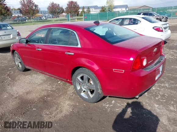 ✅ 2012 Chevrolet Malibu 1LT • VIN: 1G1ZC5E09CF244759 • Lot: 43500636. Listed on IAAI with 61,936 mi. Free auction sales archive from the USA and detailed vehicle history report at DreamBid. Image 3.