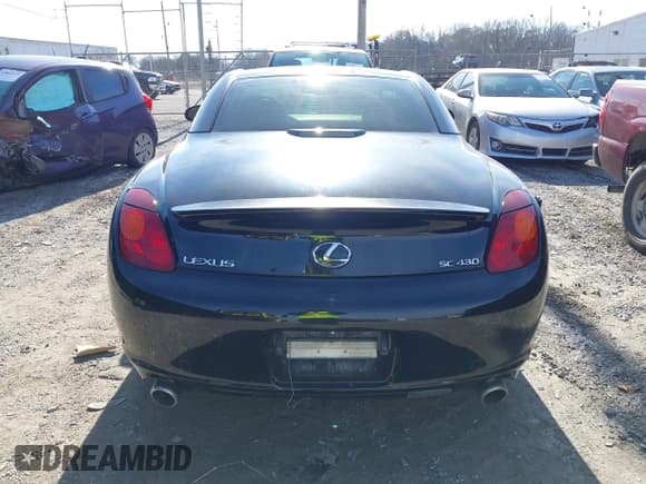 ✅ 2002 Lexus SC 430 • VIN: JTHFN48Y520021506 • Lot: 43888299. Listed on IAAI with 193,587 mi. Free auction sales archive from the USA and detailed vehicle history report at DreamBid. Image 16.