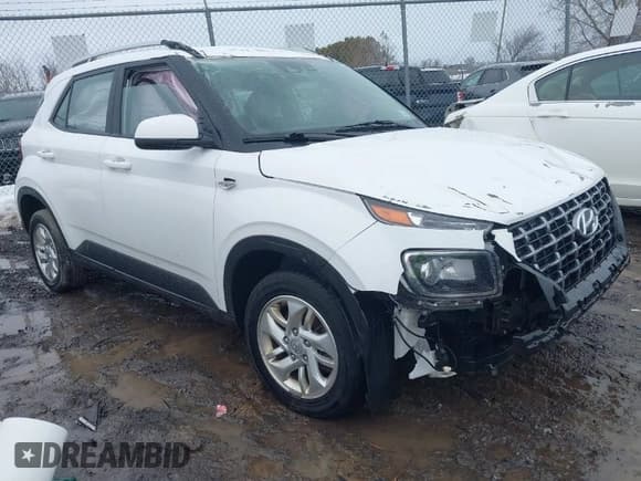 ✅ 2020 Hyundai Venue SEL • VIN: KMHRC8A32LU047674 • Lot: 41678239. Listed on IAAI with 56,061 mi. Free auction sales archive from the USA and detailed vehicle history report at DreamBid. Image 1.