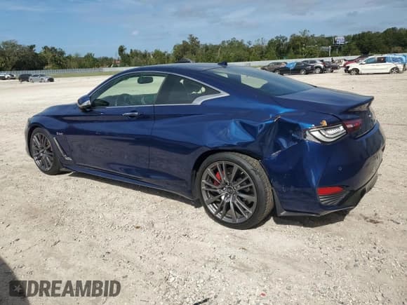 ✅ 2017 Infiniti Q60 Red Sport 400 • VIN: JN1FV7EK1HM611404 • Lot: 80049904. Wystawiony na Copart z przebiegiem 49 591 mil. Bezpłatny archiwum sprzedaży aukcyjnych z USA i szczegółowy raport historii pojazdu na DreamBid. Zdjęcie 2.