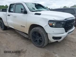 ✅ 2022 Ram 1500 Big Horn • VIN: 1C6RREBT7NN475406 • Lot: 42263097. Listed on IAAI with 54,680 mi. Free auction sales archive from the USA and detailed vehicle history report at DreamBid. Image 1.