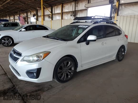 ✅ 2014 Subaru Impreza Special Sports Premium • VIN: JF1GPAL64E8262313 • Lot: 60140375. Listed on Copart with 138,079 mi. Free auction sales archive from the USA and detailed vehicle history report at DreamBid. Image 1.
