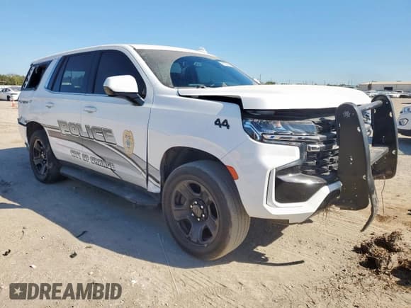 ✅ 2023 Chevrolet Tahoe Commercial • VIN: 1GNSCLED2PR520520 • Lot: 86105145. Wystawiony na Copart z przebiegiem Nie podano. Bezpłatny archiwum sprzedaży aukcyjnych z USA i szczegółowy raport historii pojazdu na DreamBid. Zdjęcie 4.