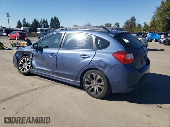 ✅ 2012 Subaru Impreza Special Sports Premium • VIN: JF1GPAL67CG209141 • Lot: 82507855. Listed on Copart with 123,946 mi. Free auction sales archive from the USA and detailed vehicle history report at DreamBid. Image 2.