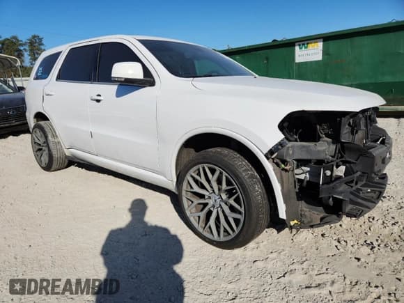 ✅ 2020 Dodge Durango GT • VIN: 1C4RDHDG8LC301359 • Lot: 86310095. Listed on Copart with 106,475 mi. Free auction sales archive from the USA and detailed vehicle history report at DreamBid. Image 4.