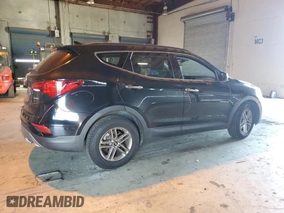 ✅ 2017 Hyundai Santa Fe 2.4L • VIN: 5XYZU3LB4HG414155 • Lot: 91306285. Listed on Copart with 100,058 mi. Free auction sales archive from the USA and detailed vehicle history report at DreamBid. Image 3.