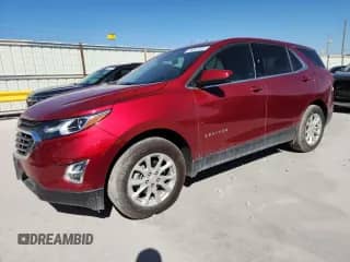 2020 Chevrolet Equinox LT z VIN 2GNAXKEV6L6231813, wystawiony jako Copart lot #86867505 z przebiegiem 57 508 mil mil oraz Szkoda całkowita • Salvage title. Historia ofert i sprzedaży dostępna na DreamBid. Obrazek 1.