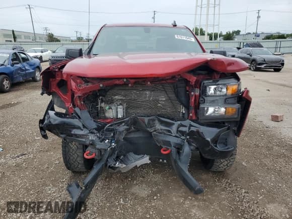 ✅ 2021 Chevrolet Silverado 1500 Custom Trail Boss • VIN: 1GCPYCEFXMZ147255 • Lot: 61611045. Wystawiony na Copart z przebiegiem 44 027 mil. Bezpłatny archiwum sprzedaży aukcyjnych z USA i szczegółowy raport historii pojazdu na DreamBid. Zdjęcie 5.