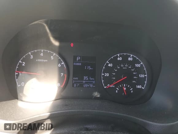 ✅ 2019 Hyundai Accent SEL • VIN: 3KPC24A33KE038761 • Lot: 91157215. Listed on Copart with 128,478 mi. Free auction sales archive from the USA and detailed vehicle history report at DreamBid. Image 9.