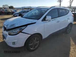 2014 Hyundai Tucson Walking Dead Edition with VIN KM8JUCAG5EU859148, listed as a Copart auction lot 87426854 with 189,076 mi miles and Salvage title. Bid and sale history available at DreamBid. Image 1.