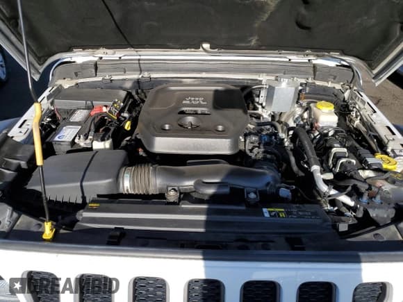 ✅ 2020 Jeep Wrangler Unlimited Rubicon • VIN: 1C4HJXFN1LW335751 • Лот: 54242215. Опубликован ранее на Copart с пробегом 74 961 миль. Бесплатный доступ к архиву аукционных продаж из США и подробный отчёт об истории автомобиля на DreamBid. Изображение 13.